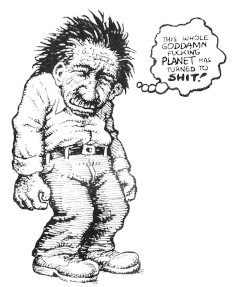 R.Crumb character