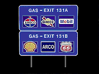 Gas Sign