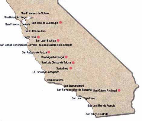 Mission San Anonio · mission map stolen shamelessly from its link