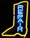 Shoe Repair neon sign