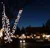 Los Altos Main St, Winter evening