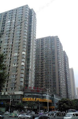 high rise apartments in Xian