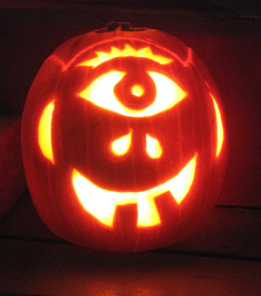 Pumpkins from Halloween 2004