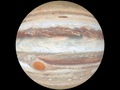 Hubble Jupiter rotating GIF
